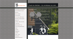 Desktop Screenshot of cafebomhuset.dk
